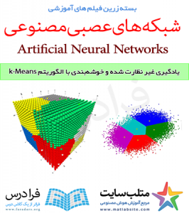 فیلم آموزشی یادگیری غیر نظارت شده و خوشه بندی با الگوریتم k-Means در متلب (به زبان فارسی)