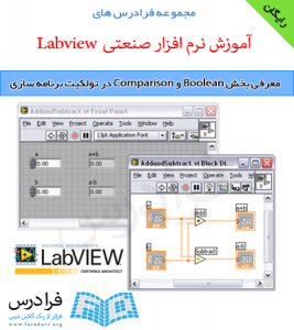 دانلود رایگان معرفی بخش Boolean و Comparison در تولکیت برنامه سازی LabVIEW