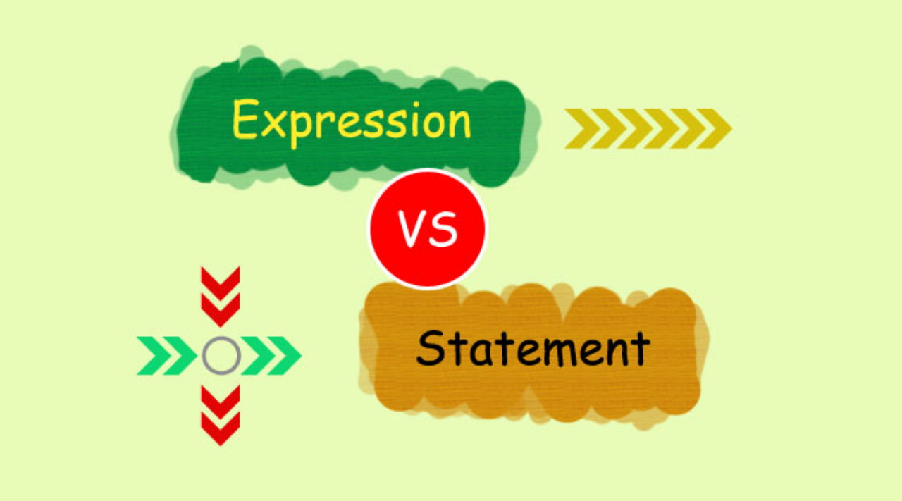 مقایسه Expression و Statement یا تفاوت Expression با Statement در برنامه نویسی